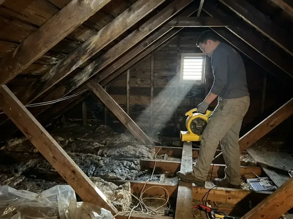 attic-water-damage-drying-proc-007 — frequently asked questions, Emergency Water Extraction & 24/7 Flood Response in Quantic…